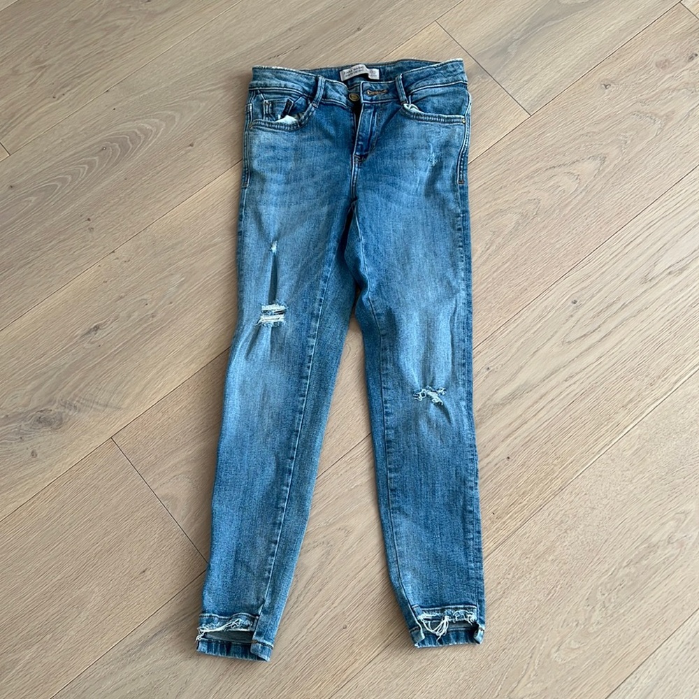 Zara basic, women’s skinny denim , size 2